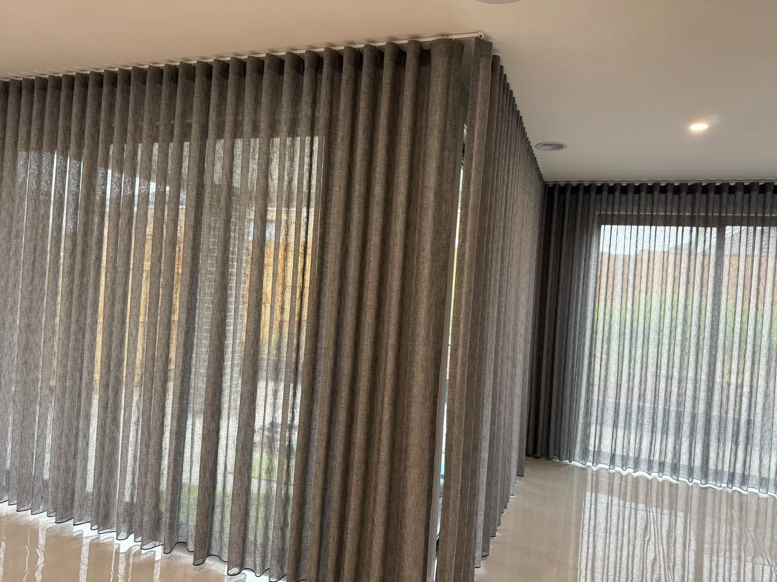 Real curtain work from Final Touch's project collection